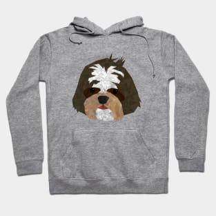 Geometric Shih Tzu Hoodie